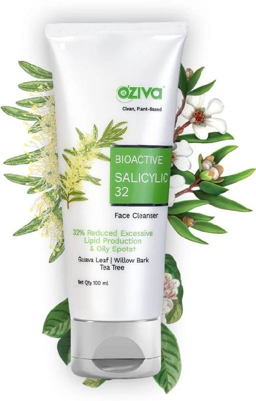 Oziva Bioactive Salicylic32 Face Cleanser, 100 ml-1.webp